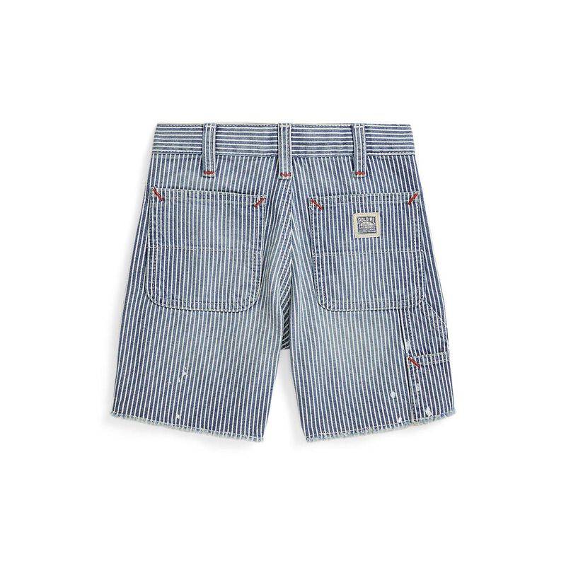 Polo Ralph Lauren Indigo Striped Denim Carpenter Short 2-7 image number 1